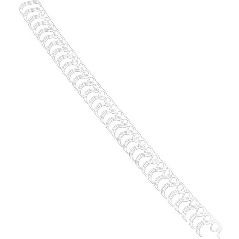 Fellowes A4 wire spiralrygge 3:1 6mm hvid