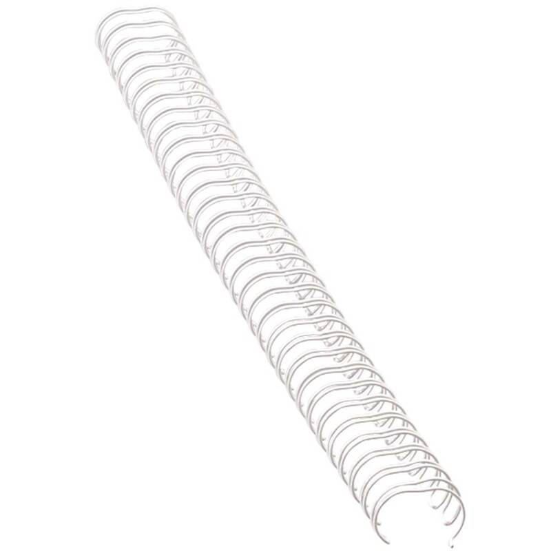 Fellowes A4 wire spiralrygge 3:1 14mm hvid