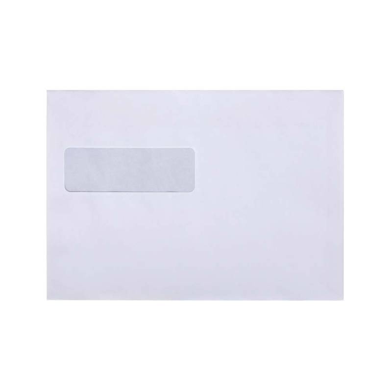 Konvolutter Mailman C5 162X229mm 90g hvid - med rude