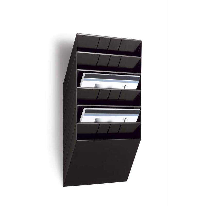 Durable blanketfag Flexiboxx A4 6-fag liggende sort