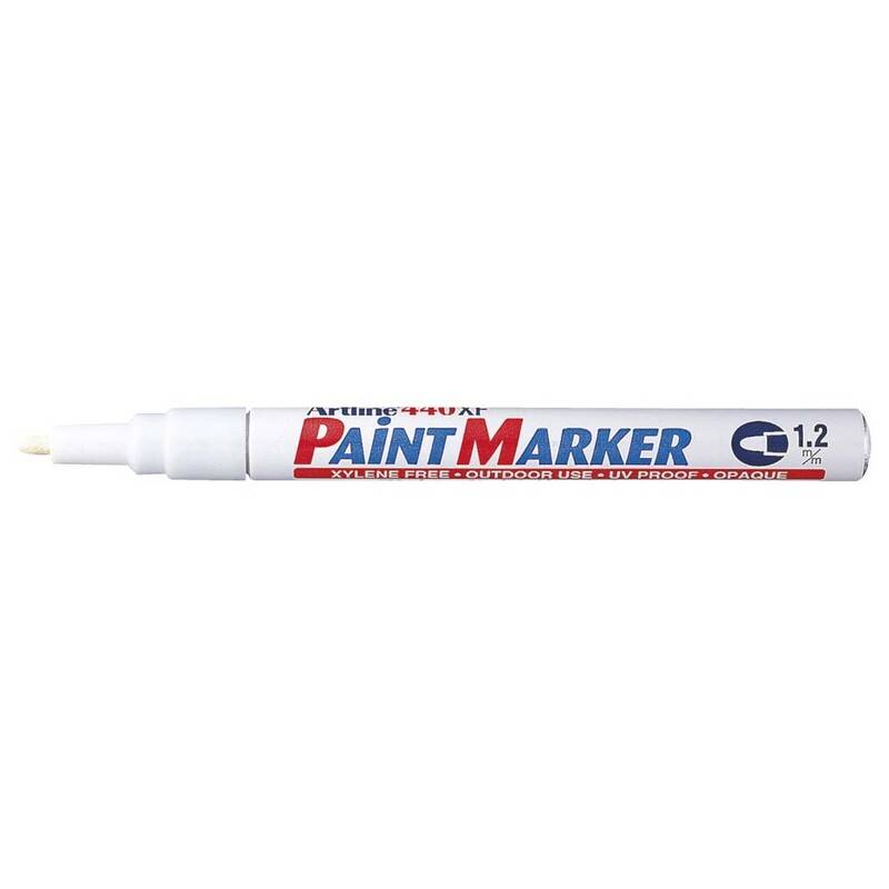 Artline 440XF Paint marker 1,2 mm rund spids hvid