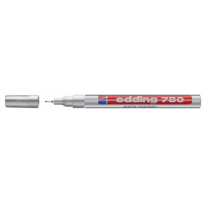 Edding 780 marker 0,8mm sølv