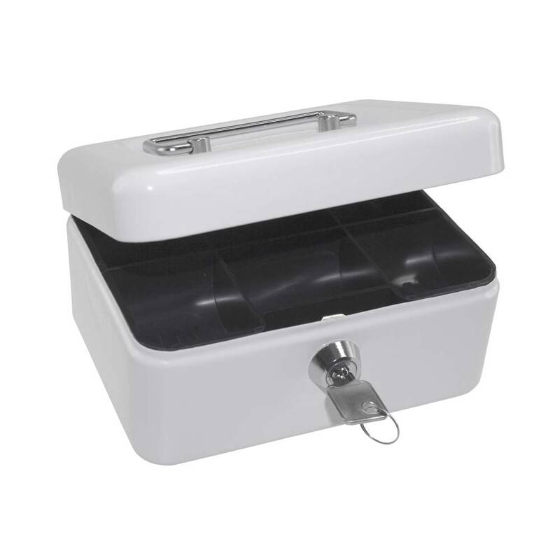 Pengekasse 152x115x80mm hvid