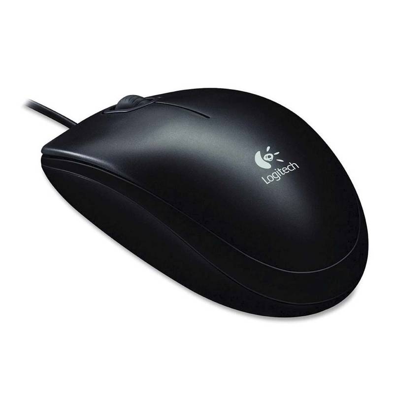Logitech  B100 Optical Mouse for Business sort
