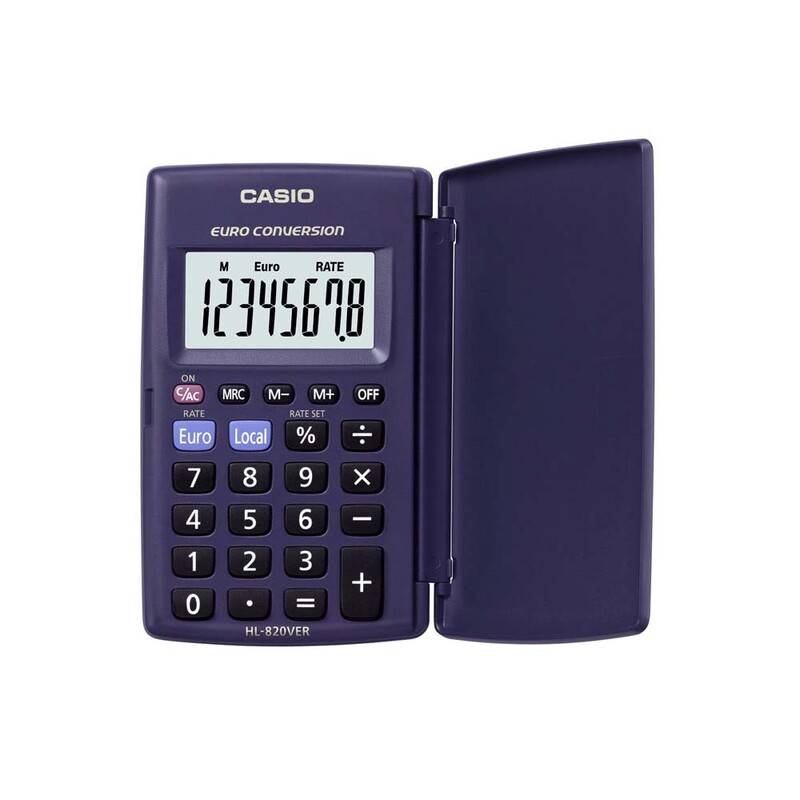 Casio HL-820VER lommeregner Casio 8 cifre