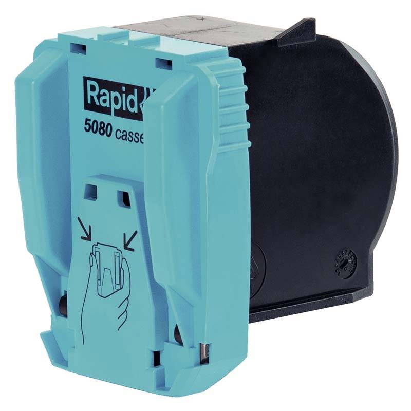 Rapid 5080 h&aelig;fteklamme kassette med 5000 stk