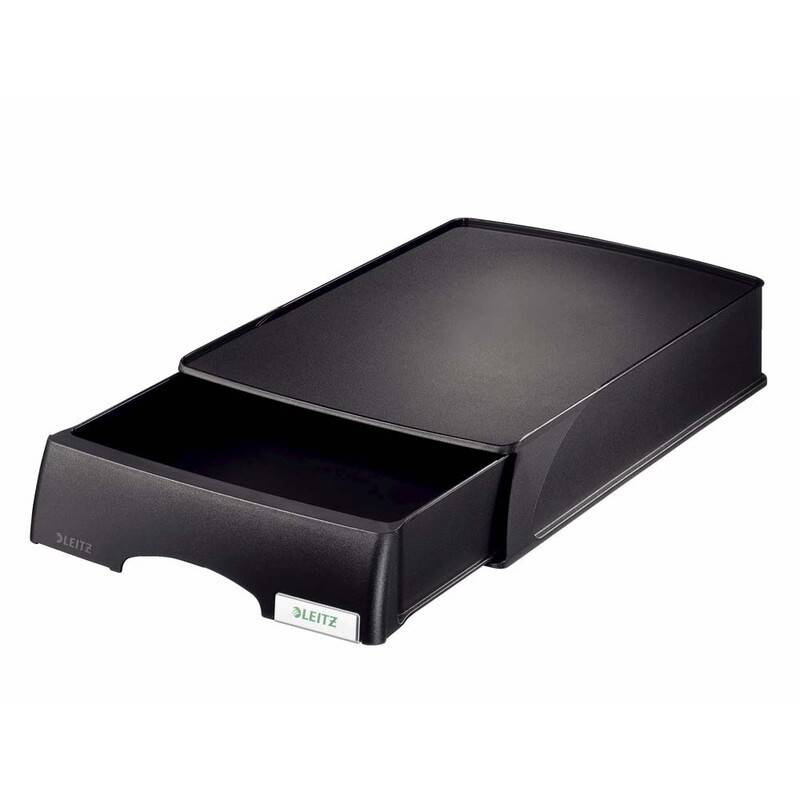 Leitz Plus brevbakke skuffemodul sort