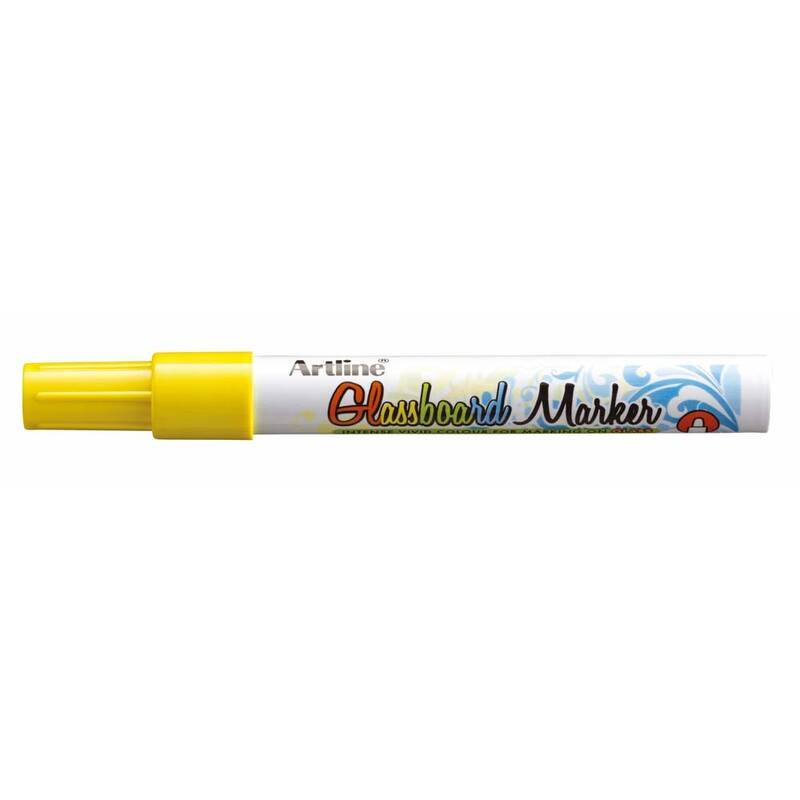Artline Glassboard marker EPG4 2,0mm gul 