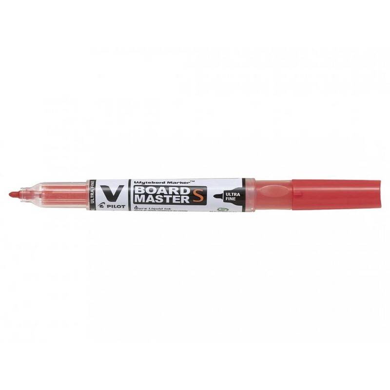 Pilot whiteboardmarker V Board Master S Ultra Fine rød