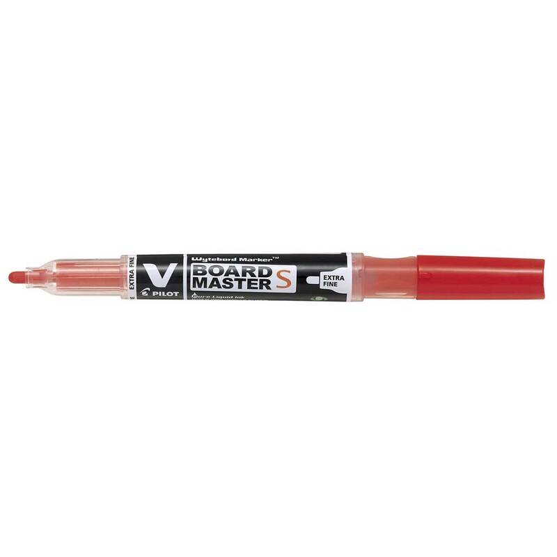 Pilot whiteboardmarker V Board Master S Ekstra Fine rød