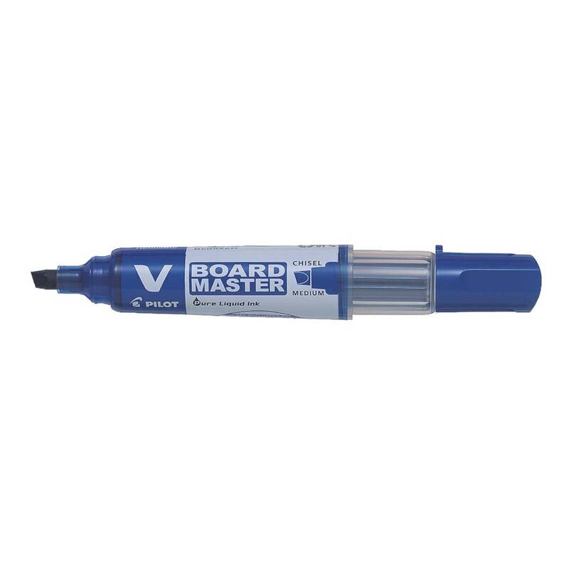 Pilot BeGreen Master V-Board whiteboardmarker med skrå spids blå