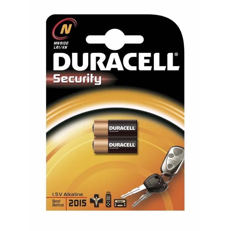 Duracell Security N/MN9100 batterier LR1, 2 stk pakning