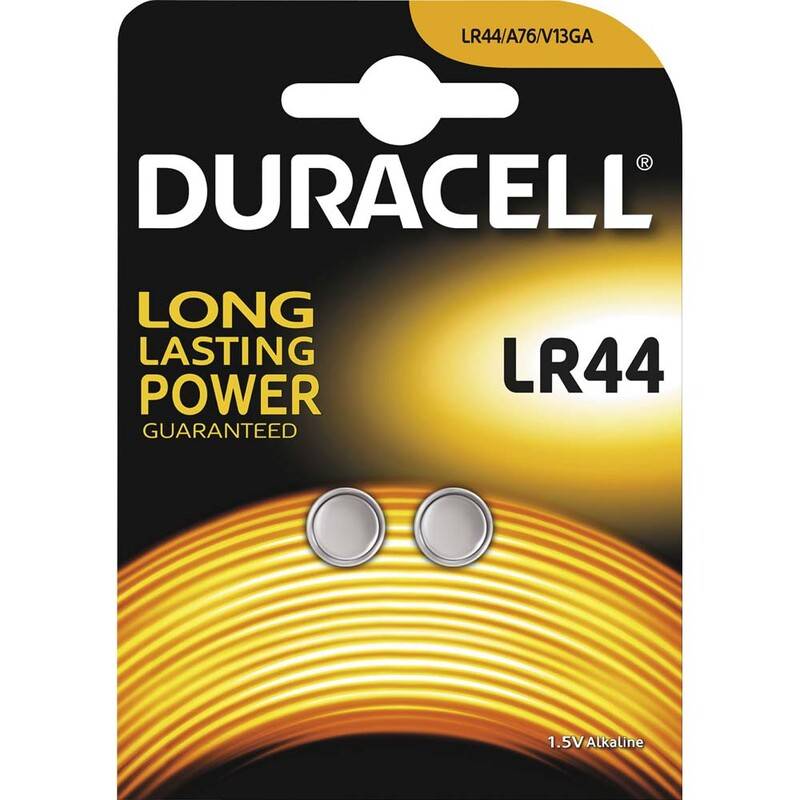 Duracell Electronics LR44 batteri, 2 stk pakning