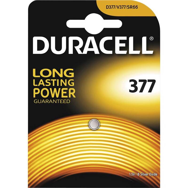 Duracell Electronics 377 SR66 batteri