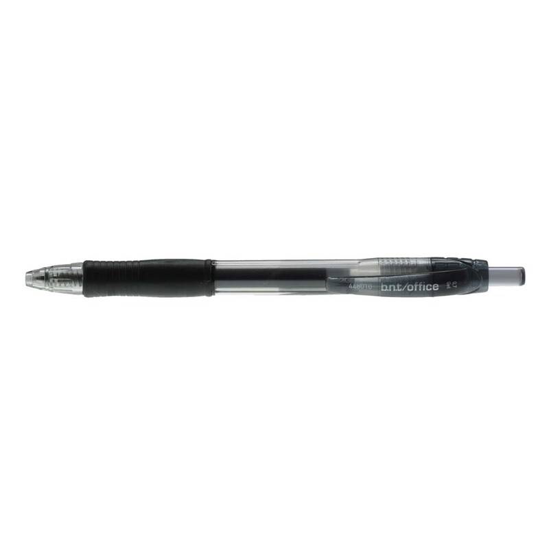 Office gelpen 0,7mm sort