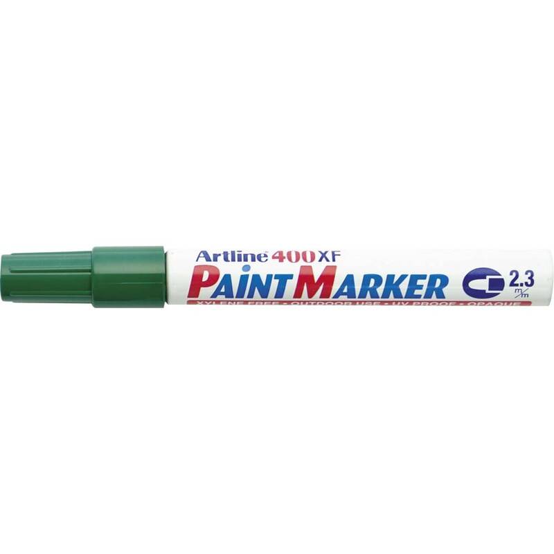 Artline 400XF Paint marker 2,3mm rund spids grøn