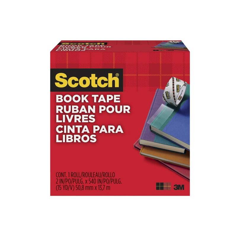 Scotch bogtape 50mmx14m 845 klar transparent
