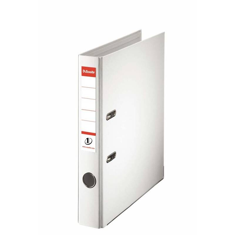 Esselte No 1 Power brevordner A4 PP 50mm hvid