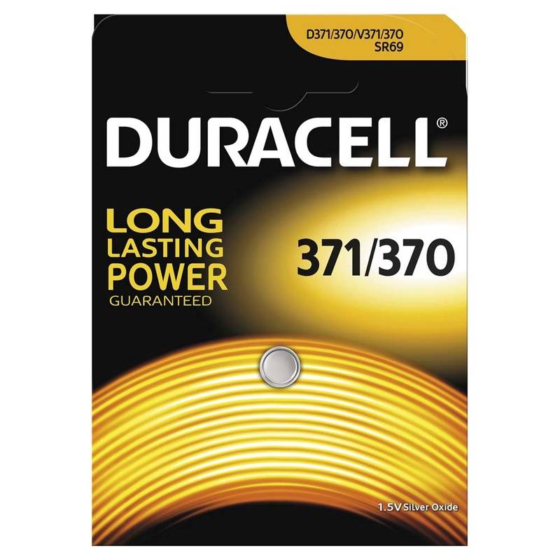 Duracell batteri 371/370 1,5V Silver Oxide