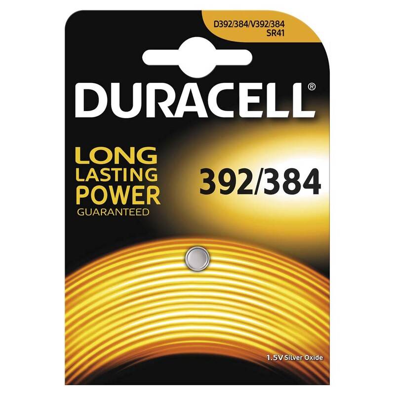 Durcell batteri 392/384 1,5V Silver Oxide