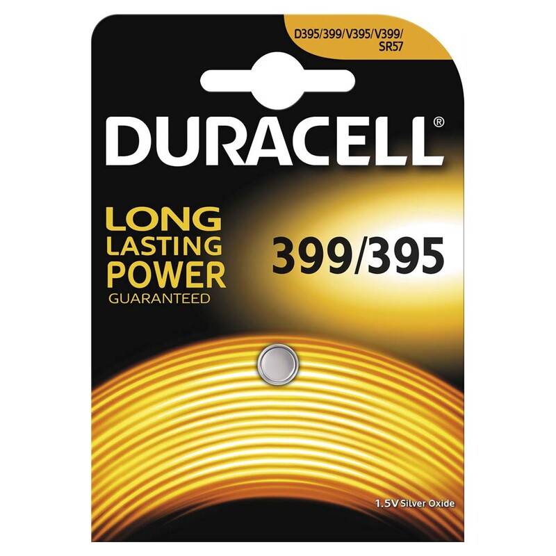 Duracell batteri 399/395 1,5V Silver Oxide