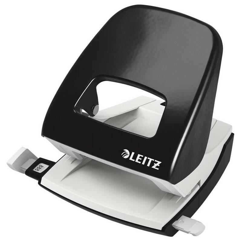 Leitz 5008 NeXXt hulapparat 2-huls sort, 30 ark