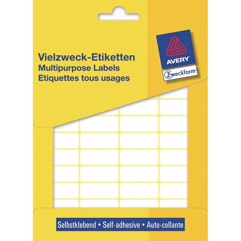 Avery etiketter 29x18mm 3319 hvid