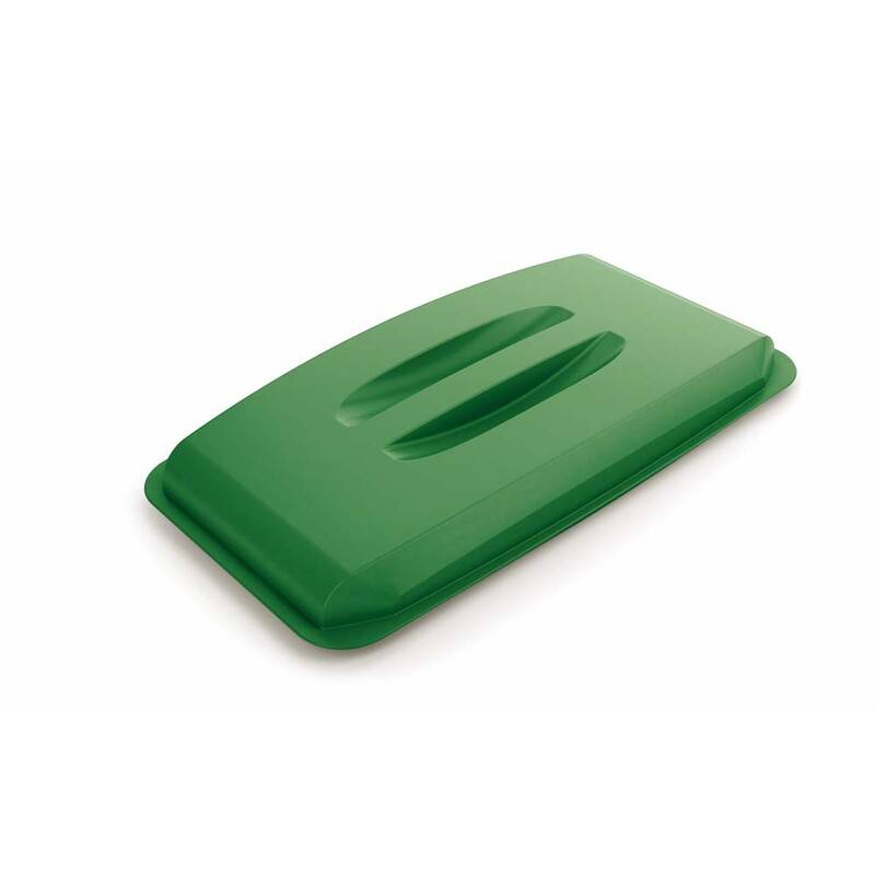 Durable låg til Durabin regtangulær 60 liter grøn