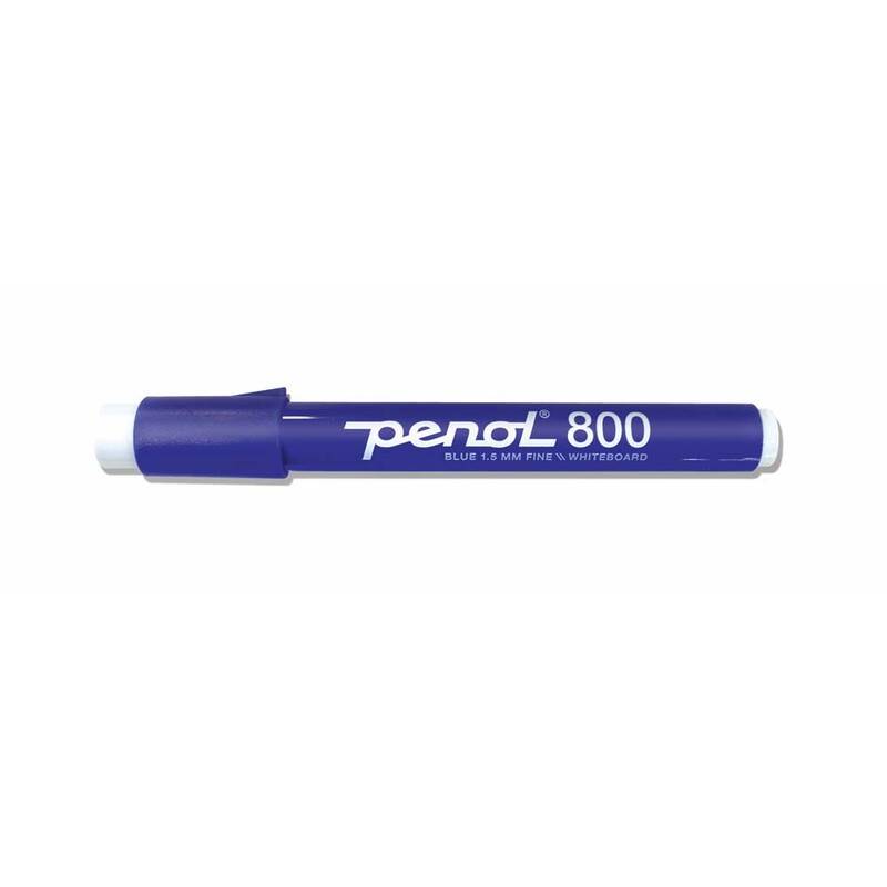Penol 800 whiteboardmarker 1,5mm rund spids blå