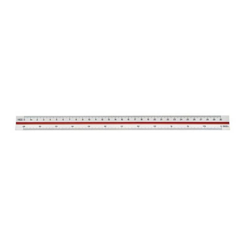 Linex målestok trekantet 312 1:100:200:250:300:400:500