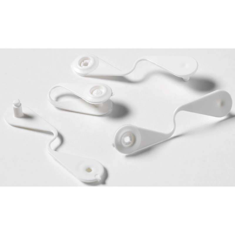 Propac plastclips 9865/13858 hvid