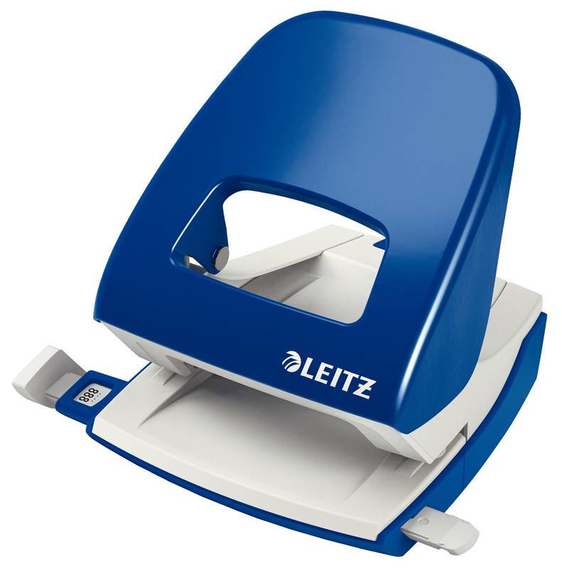 Leitz 5008 NeXXt hulapparat 2-huls blå, 30 ark