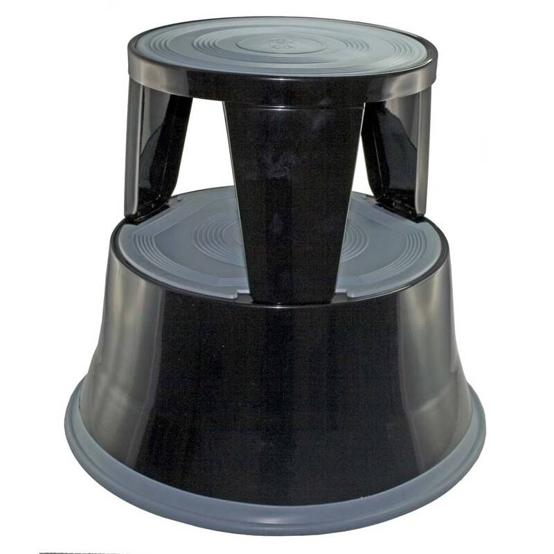 Office elefantfod metal højde 410mm sort