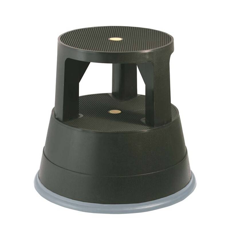 Office elefantfod plast højde 390mm sort