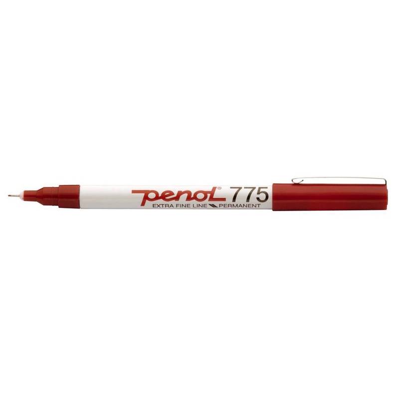 Penol marker 775 0,5mm rød
