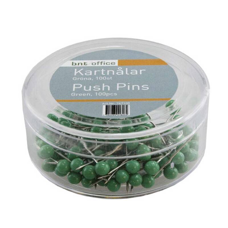Kortnåle runde 4mmx20mm grøn, 100 stk