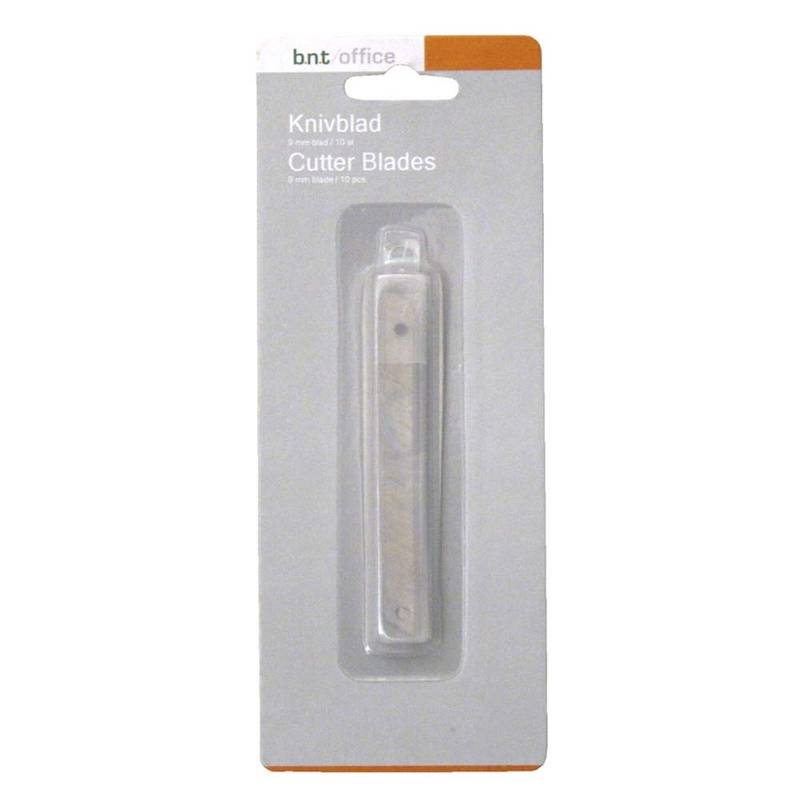 BNT blade til hobbyknive 9mm, 10 stk