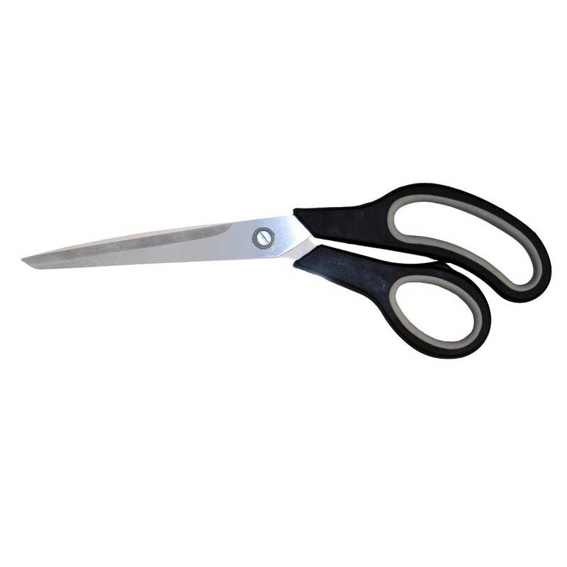Office saks 255mm med soft greb sort