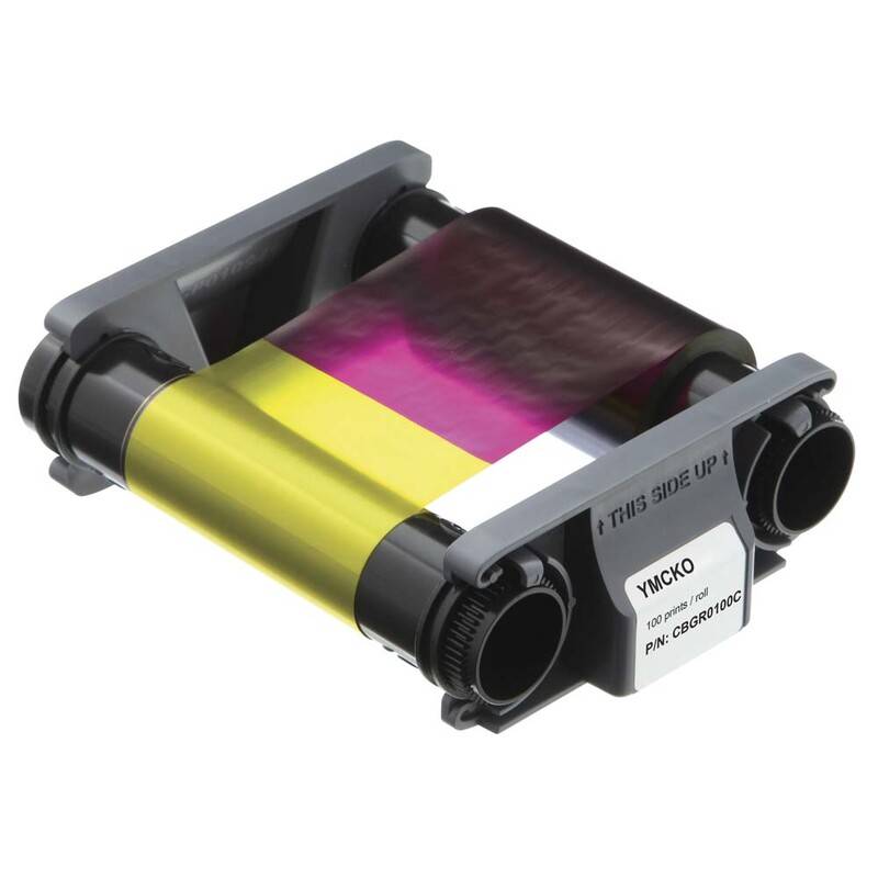 Evolis farvebånd Badgy 100/200 YMCKO