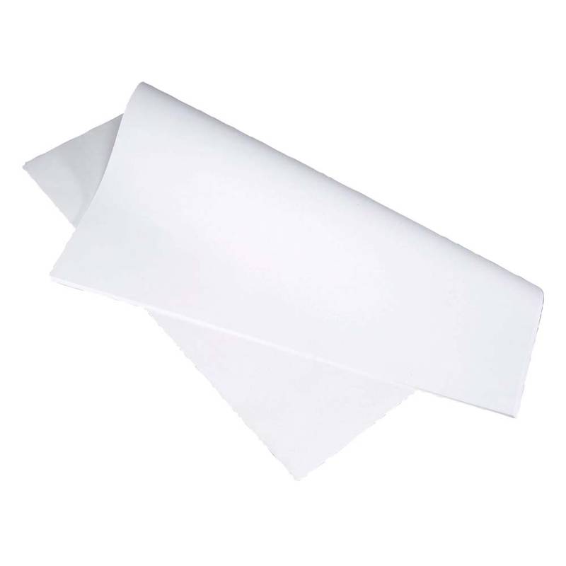 Stikdug af glat papir 60x70cm 90g hvid, 250 stk