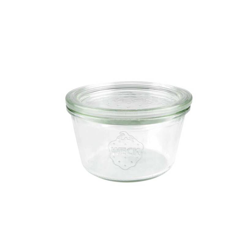 Weck syltetøjsglas med låg (741) 370ml Ø10x6,9cm