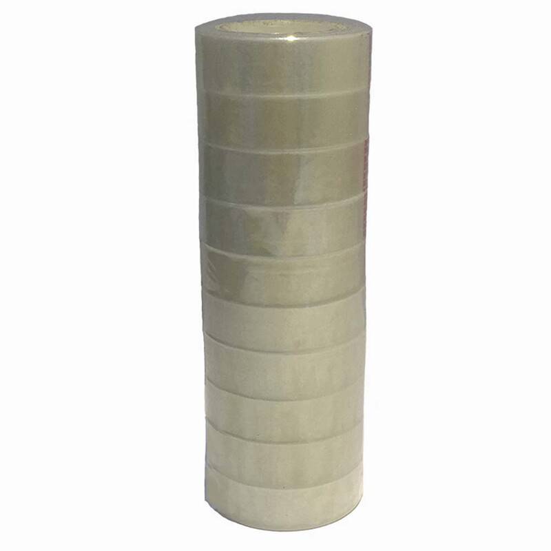 Q-line kontortape PP 15mm x 33 meter klar