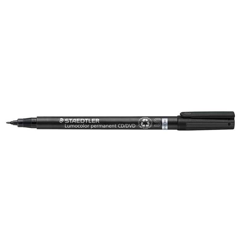 Staedtler Lumocolor 310 permanent marker til CD/DVD sort