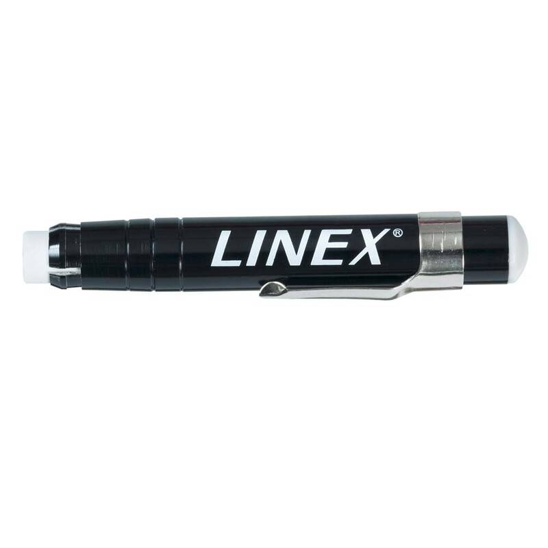 Linex kridtholder i sort metal til rundt kridt