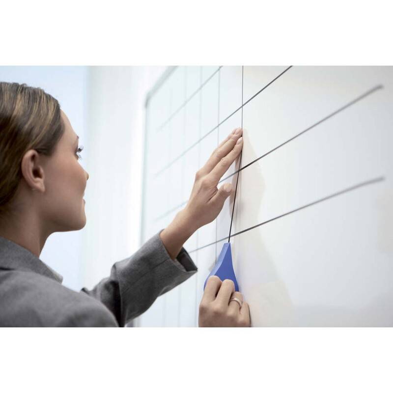 Nobo gittertape til whiteboardtavle 1,5mmx10m sort