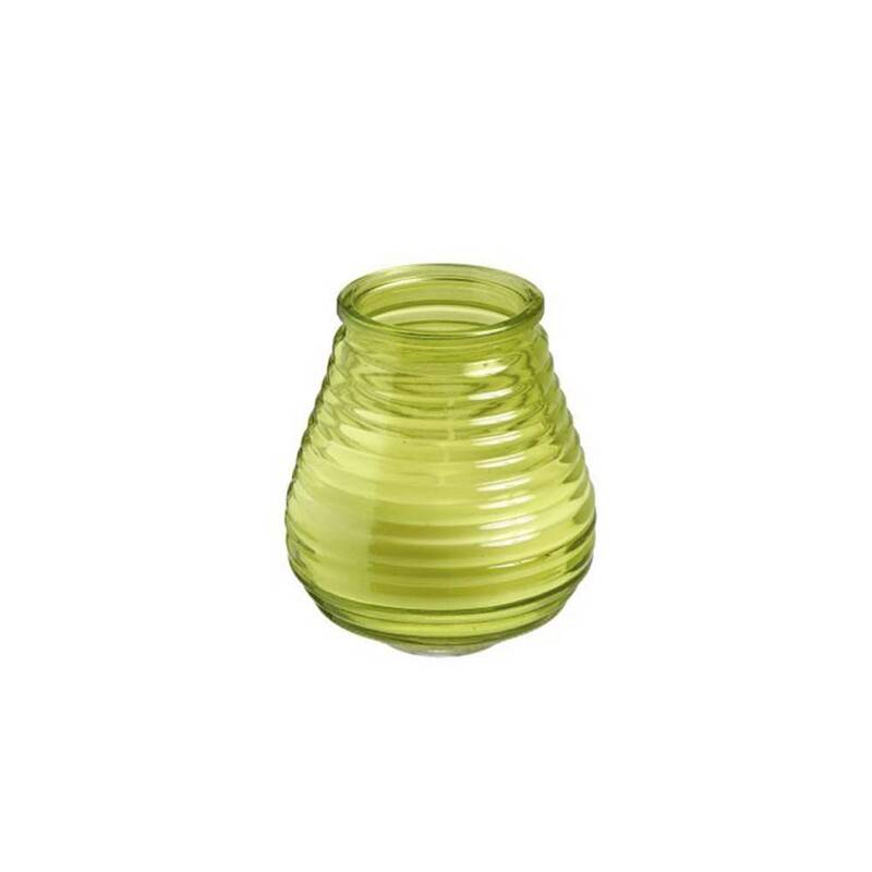 Lysbowle med 60 timers brændetid lime