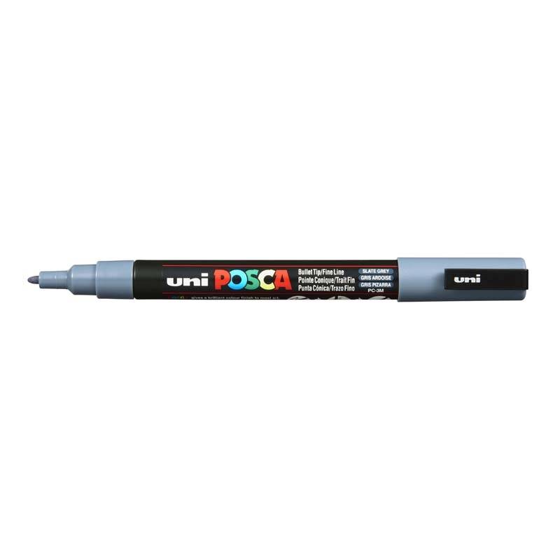 Posca PC-3M marker 0,9-1,3mm skifter grå