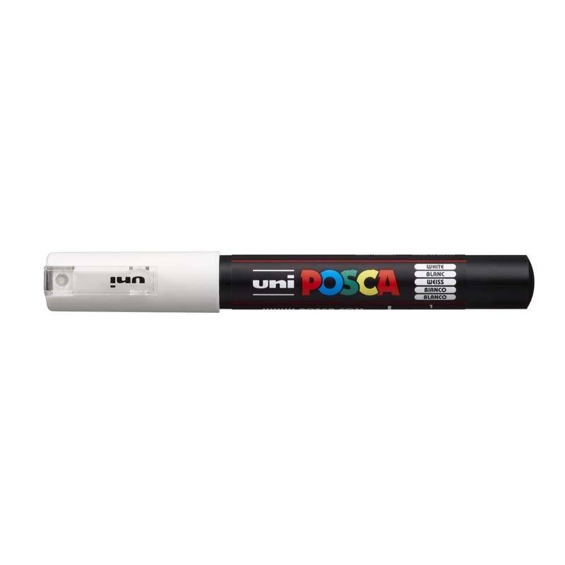 Posca PC-1M marker 0,7mm hvid