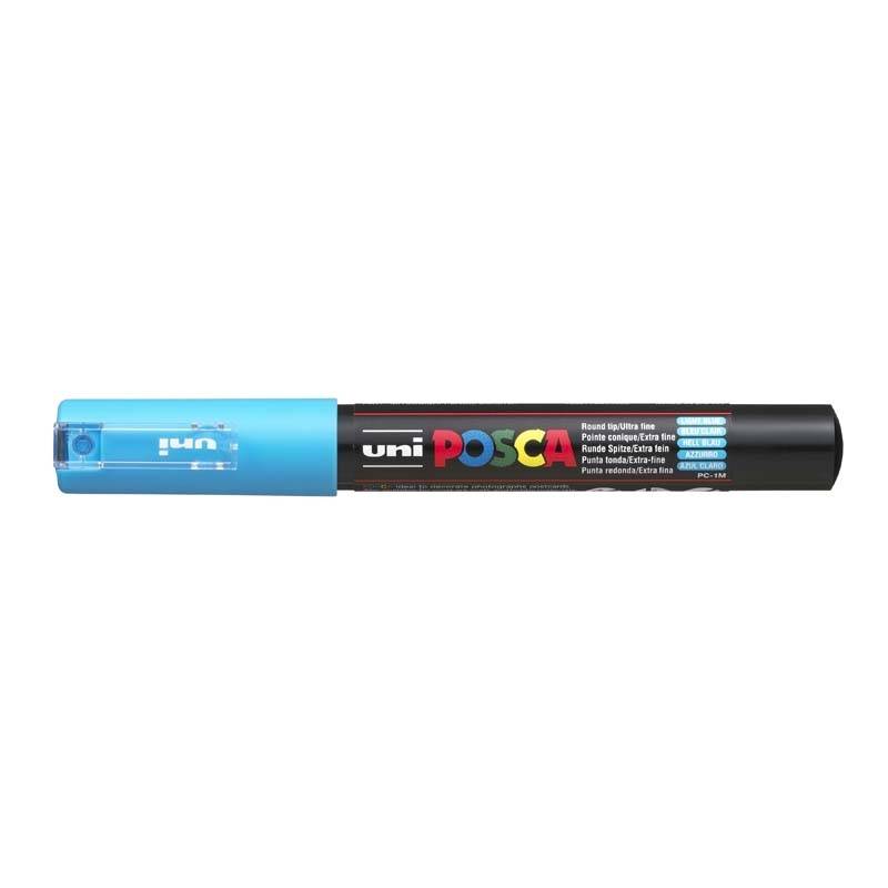 Posca PC-1M marker 0,7mm lys blå