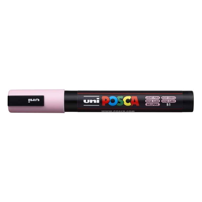 Posca PC-5M marker 1,8-2,5mm lys pink